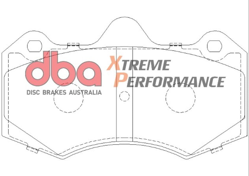 Disc Brakes Australia Xtreme Performance Brake Pad Set DB1937XP