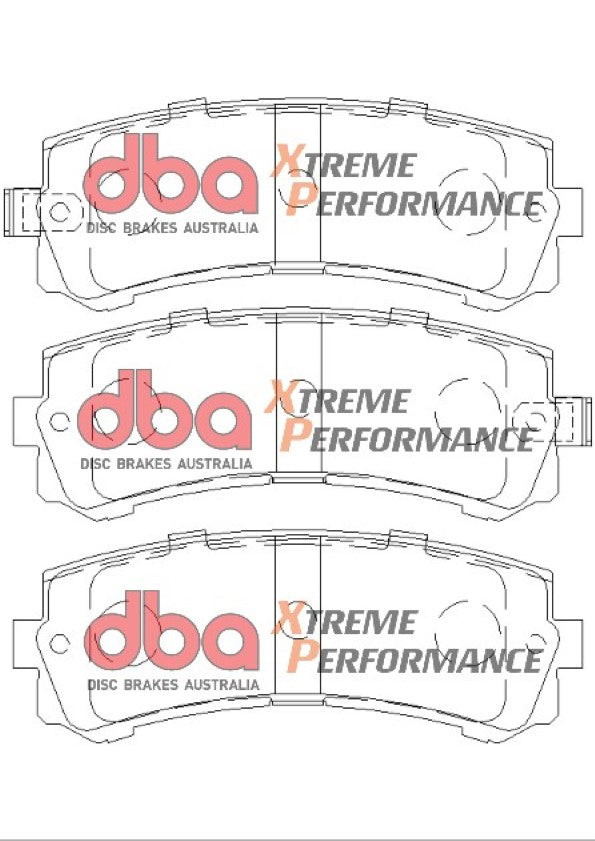 Disc Brakes Australia Xtreme Performance Brake Pad Set DB2060XP