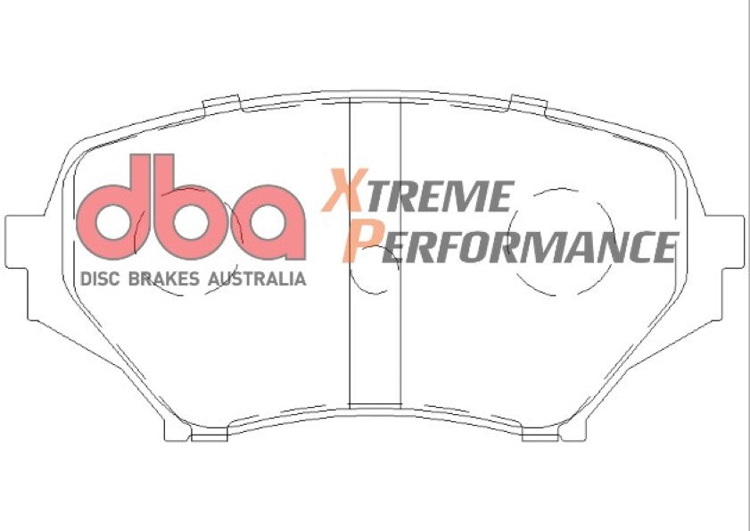 Disc Brakes Australia Xtreme Performance Brake Pad Set DB2063XP
