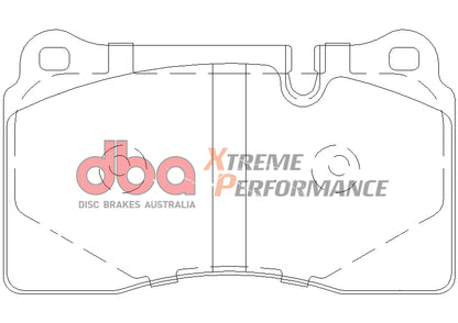 Disc Brakes Australia Xtreme Performance Brake Pad Set DB2073XP