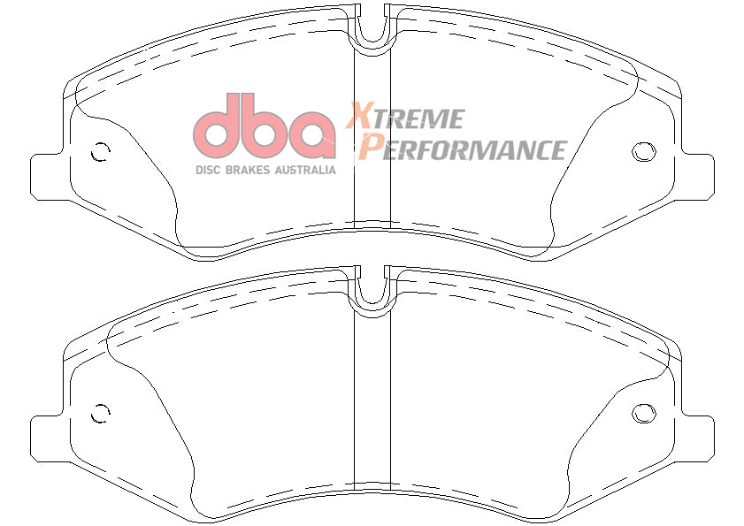 Disc Brakes Australia Xtreme Performance Brake Pad Set DB2203XP