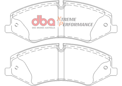 Disc Brakes Australia Xtreme Performance Brake Pad Set DB2203XP