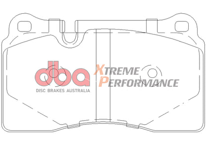 Disc Brakes Australia Xtreme Performance Brake Pad Set DB2228XP
