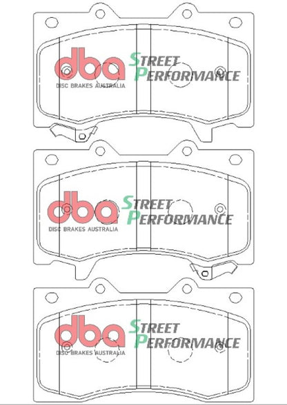 Disc Brakes Australia Street Performance Brake Pad Set DB2242SP