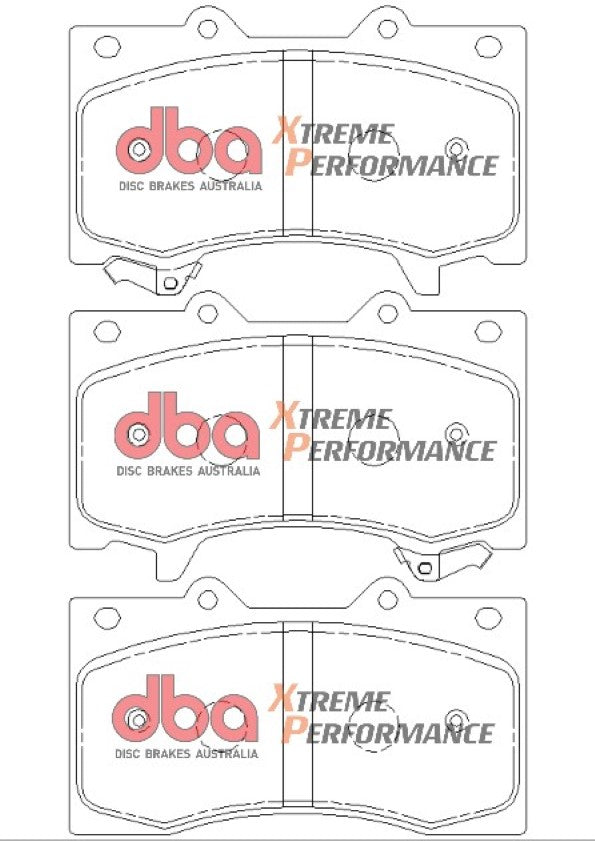 Disc Brakes Australia Xtreme Performance Brake Pad Set DB2242XP