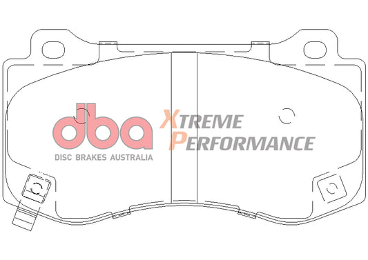 Disc Brakes Australia Street Performance Brake Pad Set DB2259SP