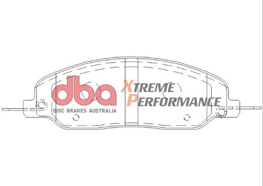 Disc Brakes Australia Xtreme Performance Brake Pad Set DB7986XP