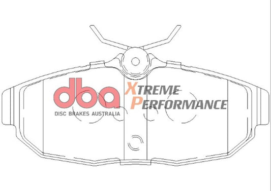Disc Brakes Australia Xtreme Performance Brake Pad Set DB7987XP