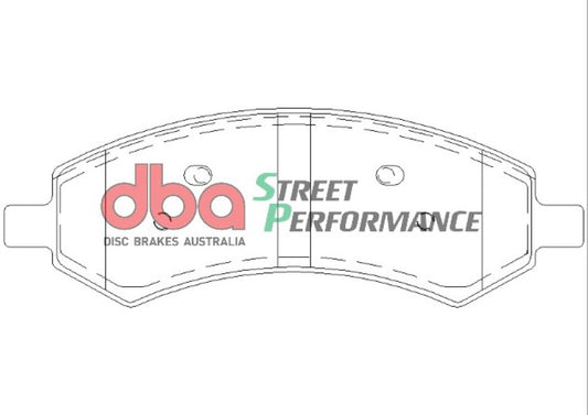 Disc Brakes Australia Street Performance Brake Pad Set DB7991SP