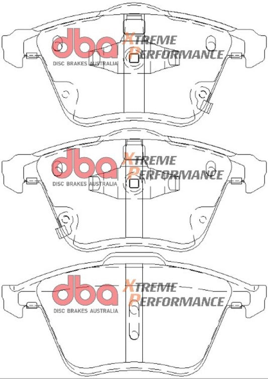 Disc Brakes Australia Xtreme Performance Brake Pad Set DB8304XP