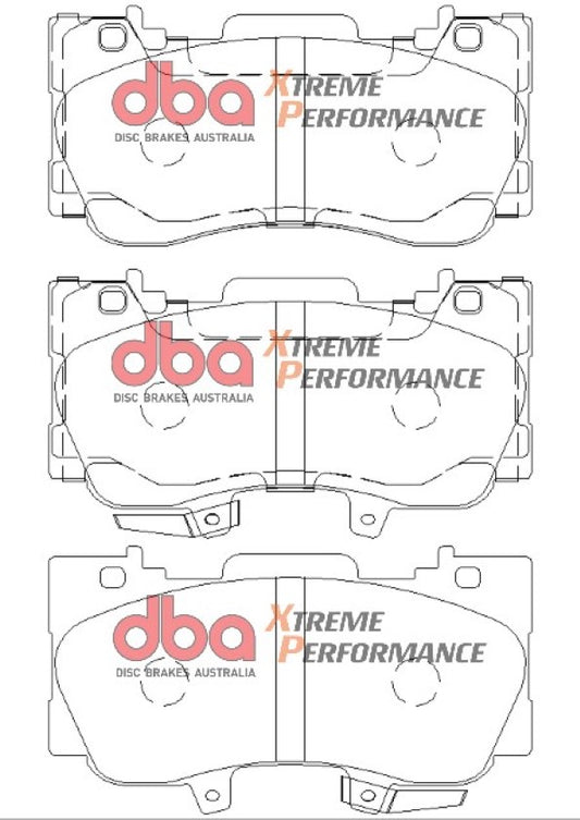 Disc Brakes Australia Xtreme Performance Brake Pad Set DB9011XP