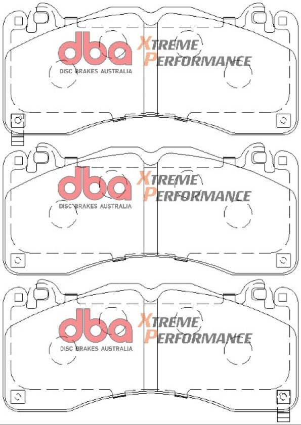 Disc Brakes Australia Xtreme Performance Brake Pad Set DB9021XP