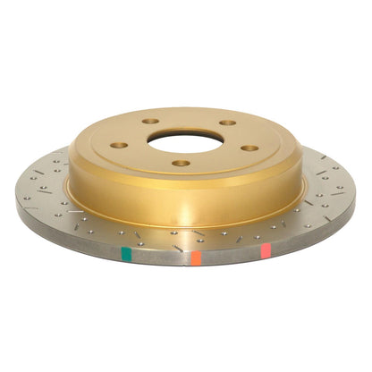 Disc Brakes Australia 4000 Series Drilled/Slotted Rotor DBA42307XS