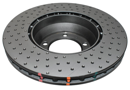 Disc Brakes Australia 4000 Series Drilled/Dimpled Rotor DBA42593XD