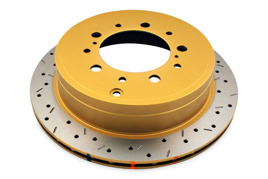 Disc Brakes Australia 4000 Series Drilled/Slotted Rotor DBA42723XS