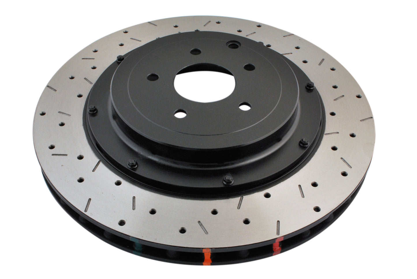 Disc Brakes Australia 5000 Series Drilled/Slotted Rotor Assembly DBA52321BLKXS