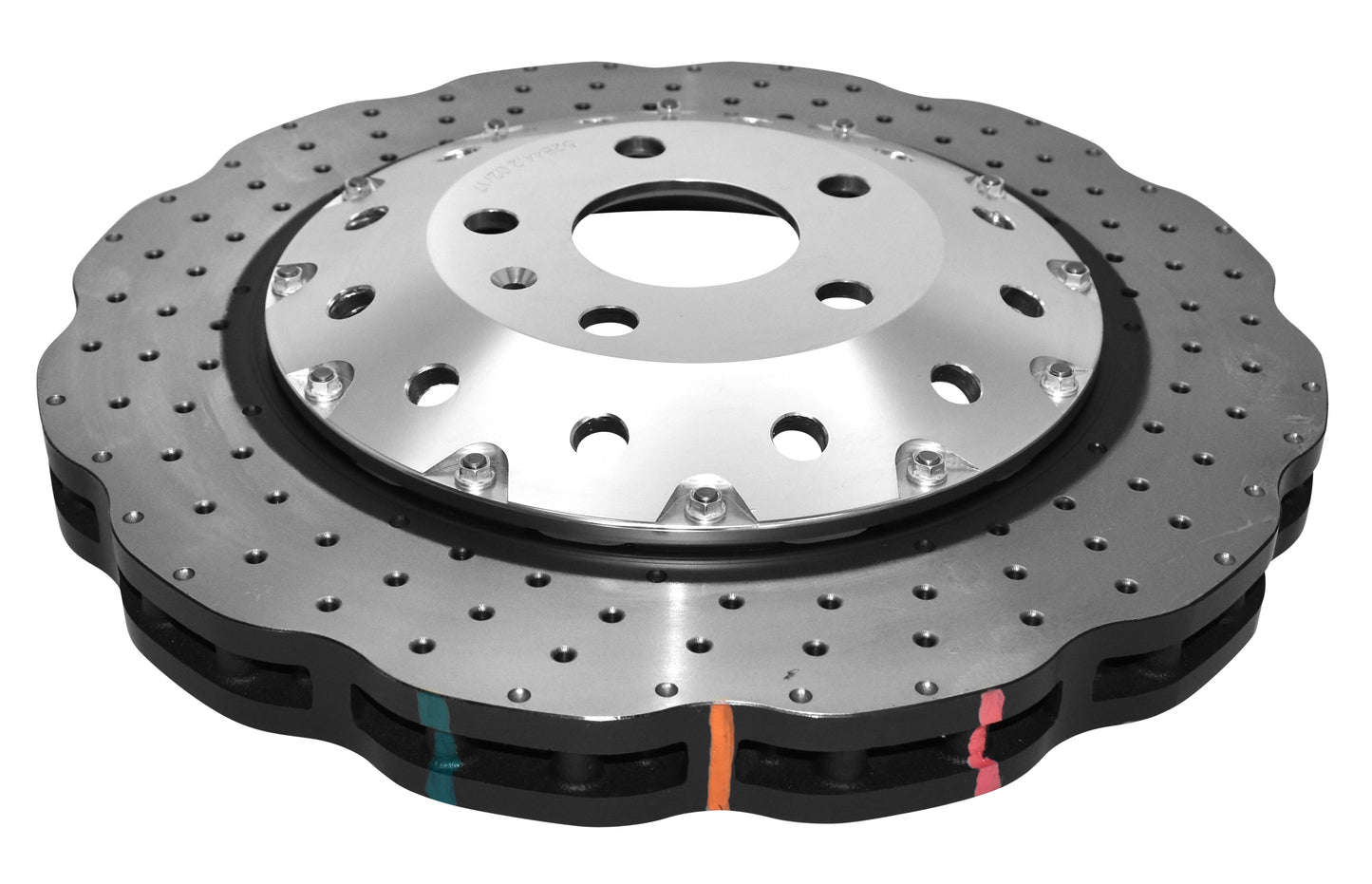 Disc Brakes Australia 5000 Series Drilled/Dimpled Assembly DBA52844SLVXD