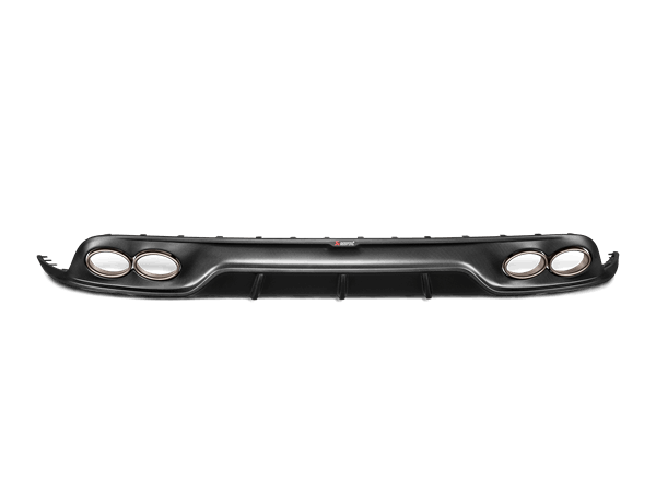 Akrapovic 2016-2019 Porsche Rear Carbon Fiber Diffuser - Matte AKRAP-DI-PO/CA/4/M