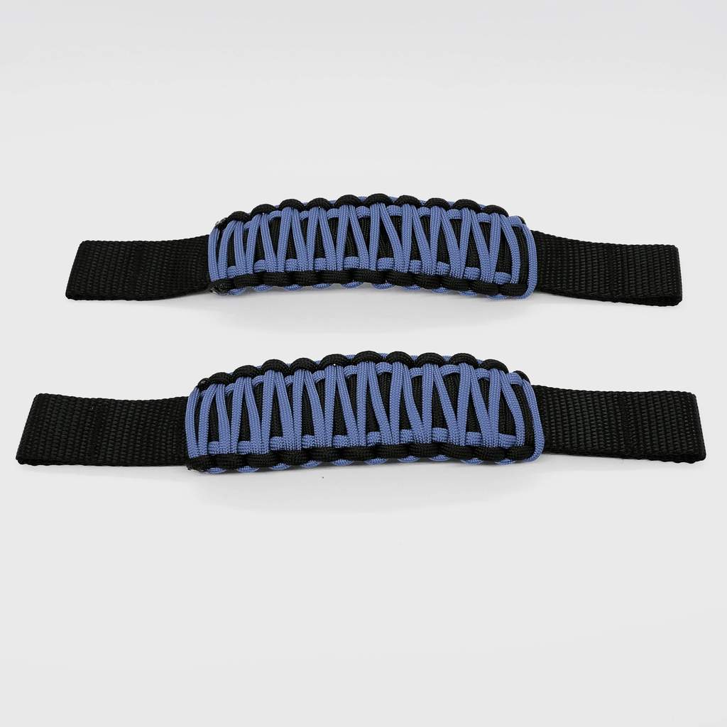 Adjustable Paracord Door Limiting Straps For 1987-2021 Jeep Wrangler YJ/TJ/JK/JKU/JL/JLU/Gladiator Anvil Pair