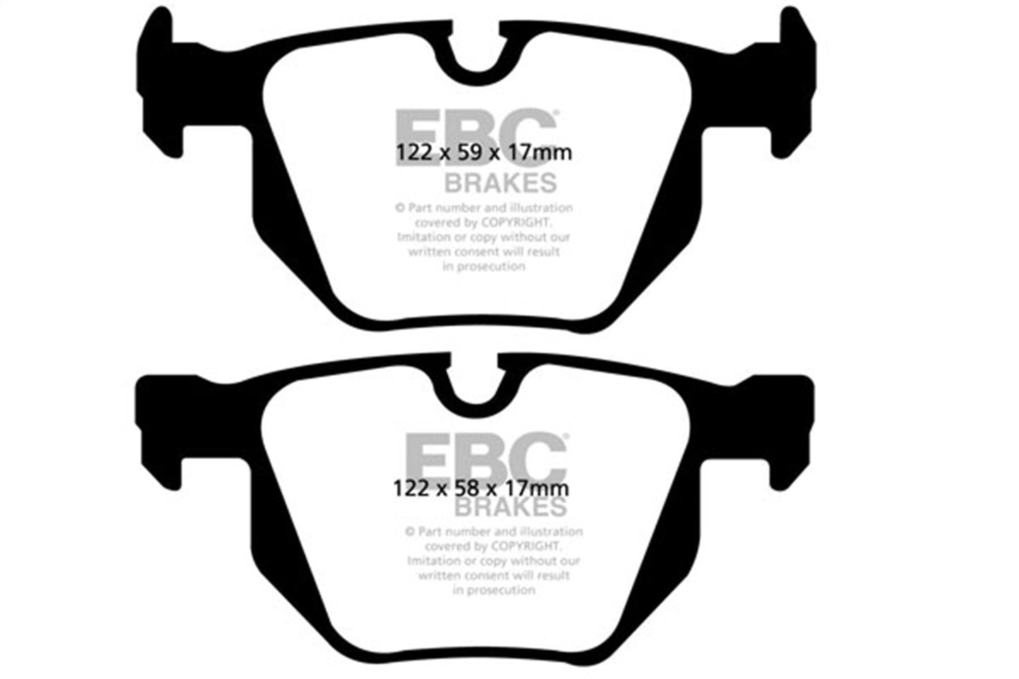 EBC DP51494NDX Bluestuff NDX Full Race Brake Pads