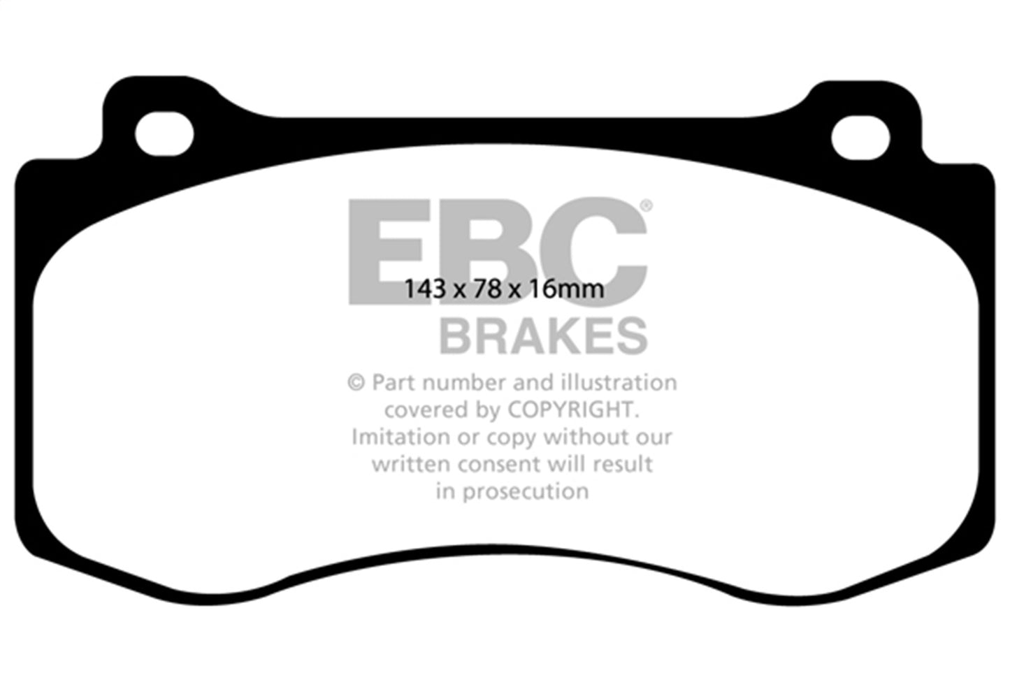 EBC ED91764 Truck/SUV Extra Duty Brake Pads