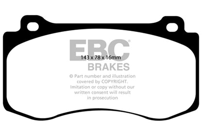 EBC ED91764 Truck/SUV Extra Duty Brake Pads