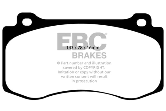 EBC ED91764 Truck/SUV Extra Duty Brake Pads