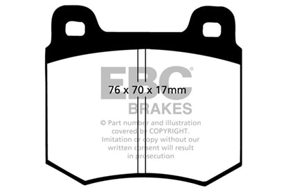 EBC UD2179 Ultimax OEM Replacement Brake Pads