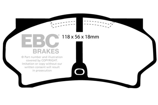 EBC UD9181 Ultimax OEM Replacement Brake Pads