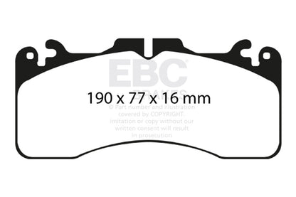 EBC DP51867NDX Bluestuff NDX Full Race Brake Pads