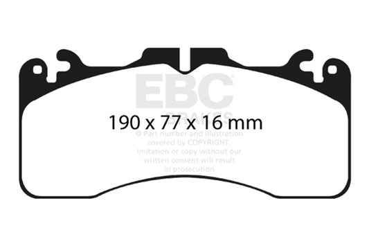 EBC DP51867NDX Bluestuff NDX Full Race Brake Pads