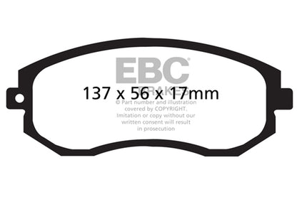 EBC DP51884NDX Bluestuff NDX Full Race Brake Pads