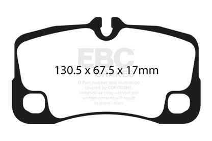EBC DP21930 Greenstuff 2000 Series Sport Brake Pads