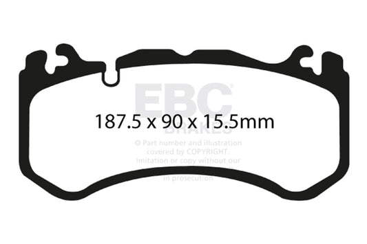 EBC ED91939 Truck/SUV Extra Duty Brake Pads