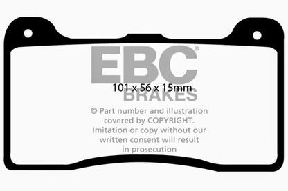 EBC DP2039 Greenstuff 2K Pads