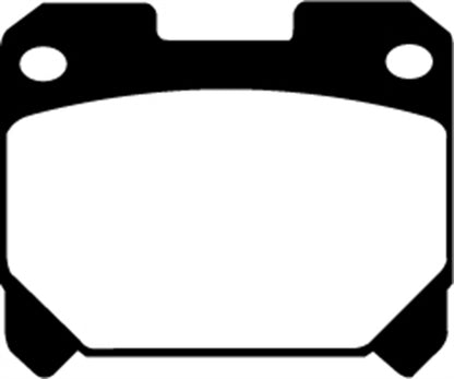 EBC DP21005 Greenstuff 2000 Series Sport Brake Pads