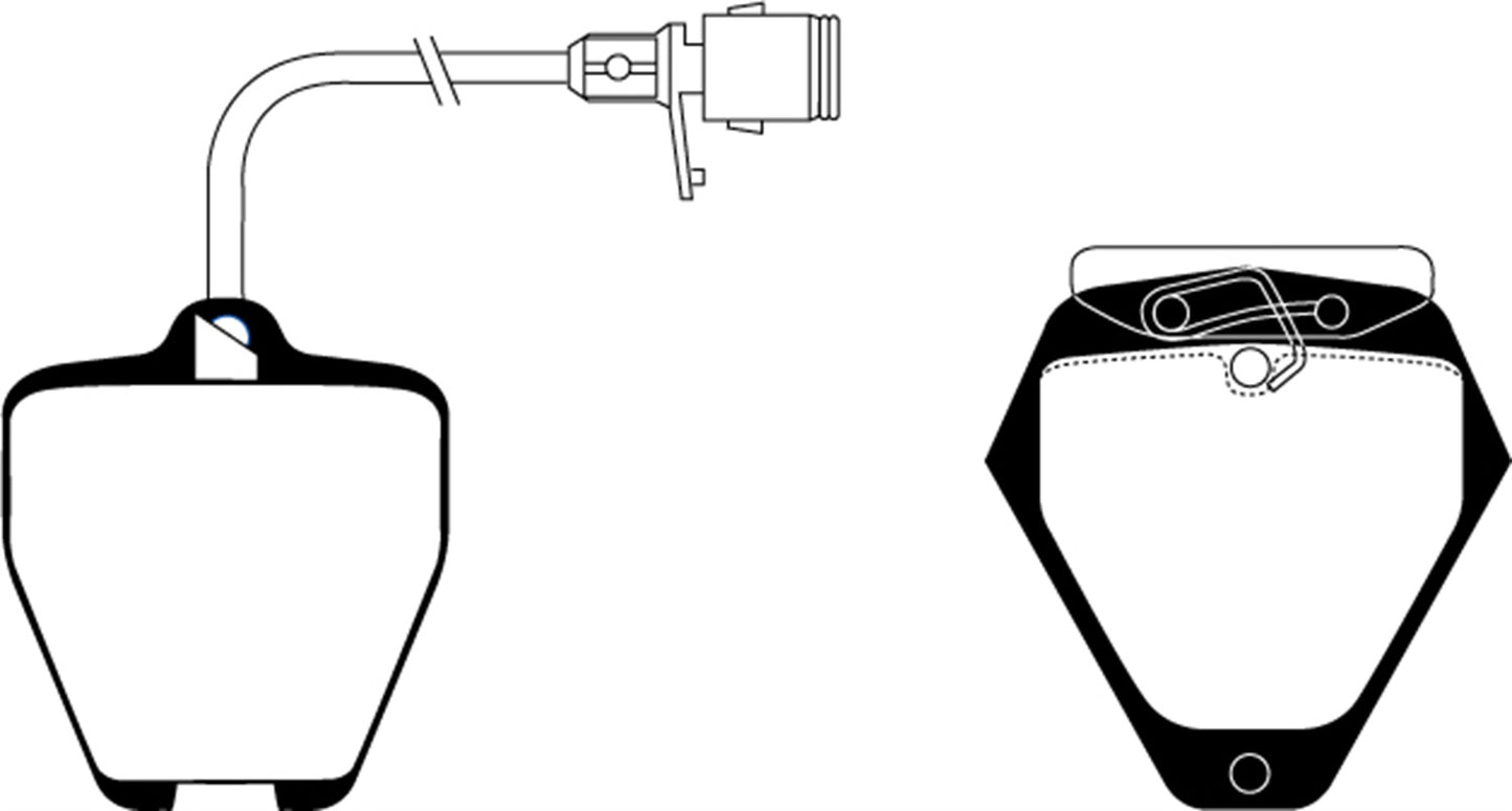 EBC DP21012 Greenstuff 2K Pads