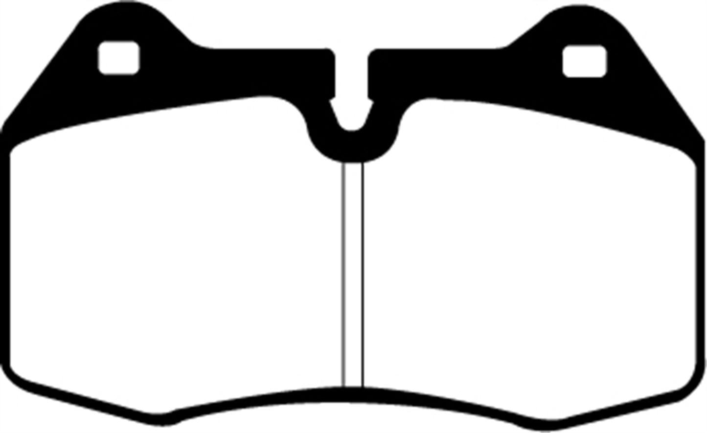 EBC DP21032 Greenstuff 2000 Series Sport Brake Pads