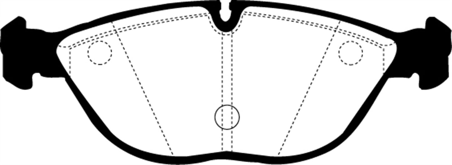EBC DP21035 Greenstuff 2000 Series Sport Brake Pads