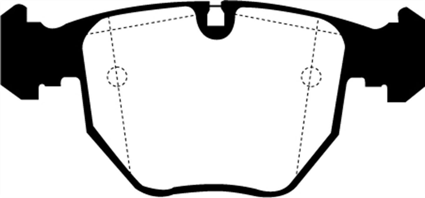 EBC DP21036 Greenstuff 2000 Series Sport Brake Pads