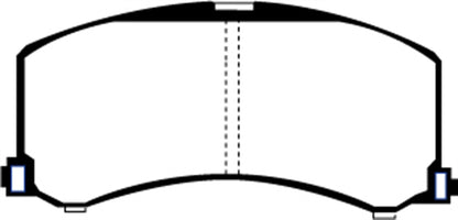 EBC DP21041 Greenstuff 2000 Series Sport Brake Pads