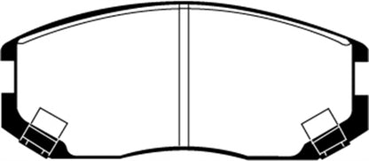 EBC DP21063 Greenstuff 2000 Series Sport Brake Pads