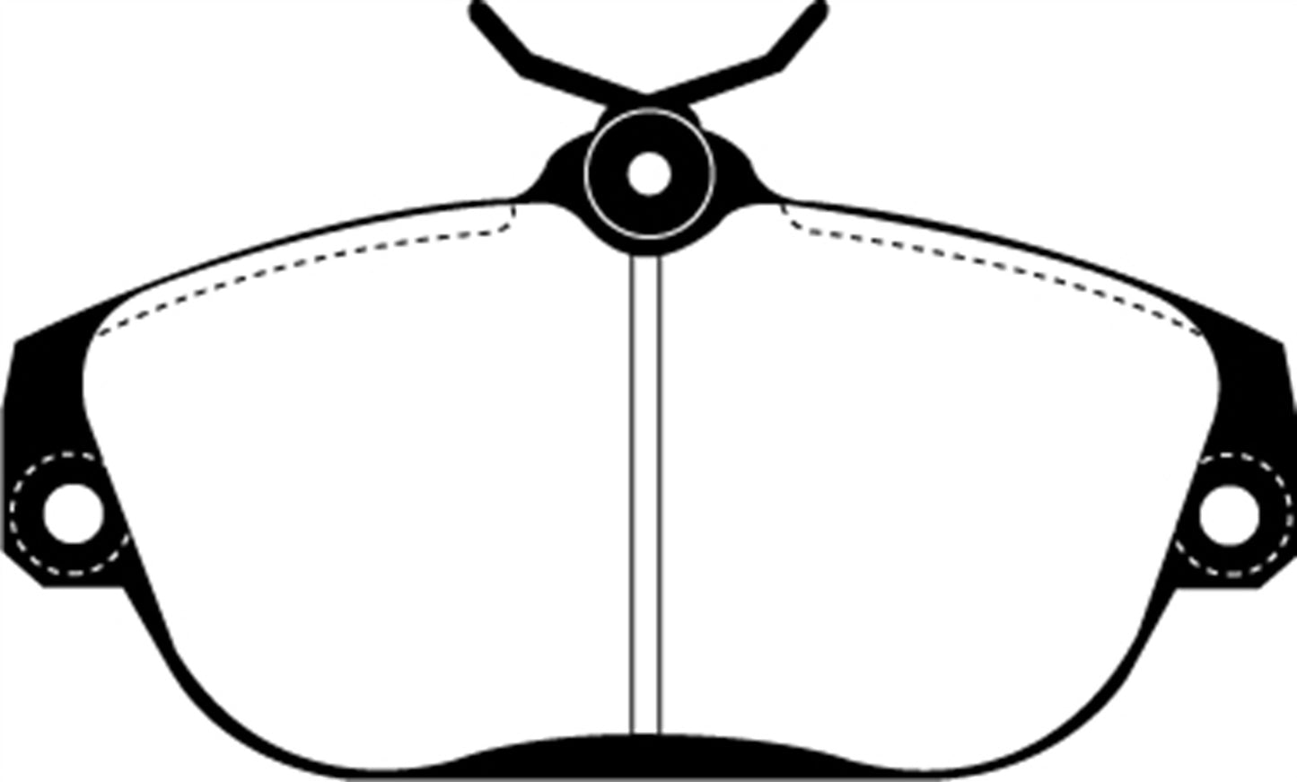 EBC DP21095 Greenstuff 2000 Series Sport Brake Pads