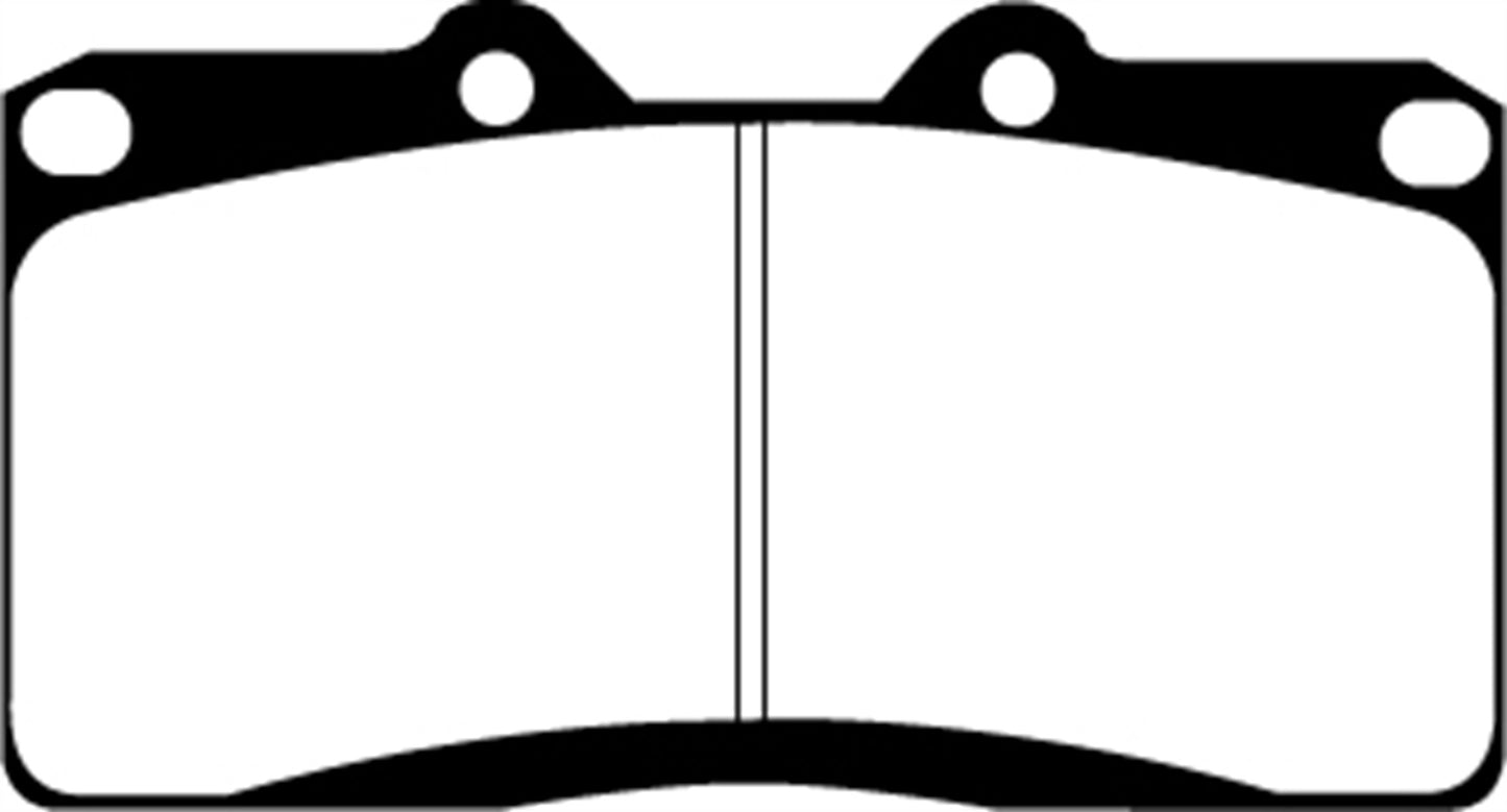 EBC DP21097 Greenstuff 2000 Series Sport Brake Pads