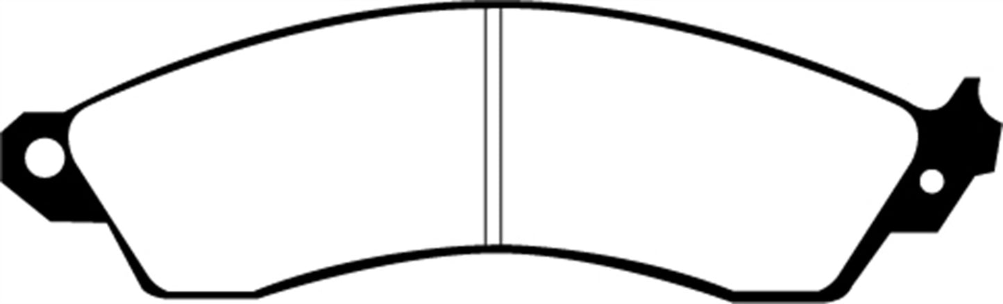 EBC DP21131 Greenstuff 2000 Series Sport Brake Pads