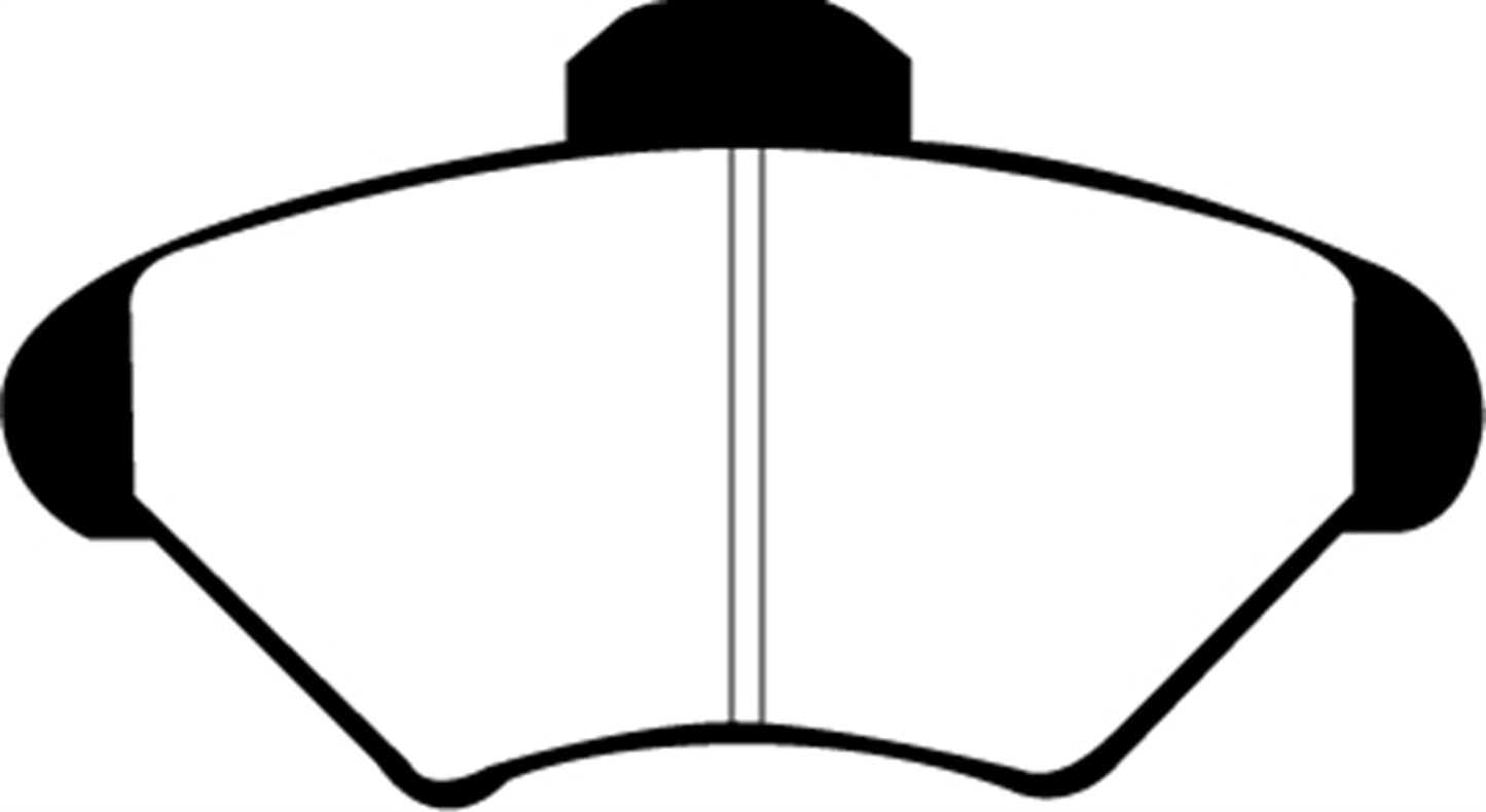 EBC DP21143 Greenstuff 2000 Series Sport Brake Pads