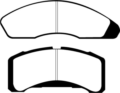 EBC DP21151 Greenstuff 2000 Series Sport Brake Pads