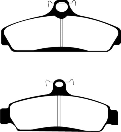 EBC DP21152 Greenstuff 2000 Series Sport Brake Pads