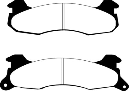 EBC DP21161 Greenstuff 2000 Series Sport Brake Pads