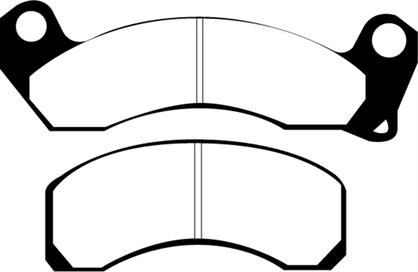 EBC DP21163 Greenstuff 2000 Series Sport Brake Pads